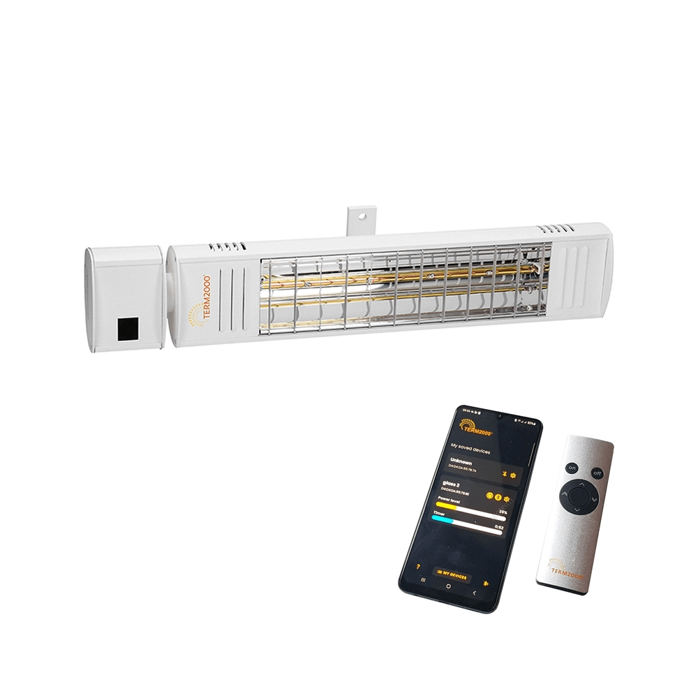 TERM2000 COLOR BT, infracrvena grijalica, Bluetooth, bijela, IP65