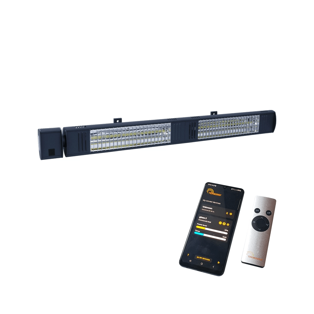TERM2000 COLOR BT, infracrvena grijalica, RCJCC, Bluetooth, 3000W, IP65