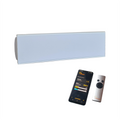 TERM2000 IRGLASS BT, infracrvena grijalica, Bluetooth, bijela, 1500W, IP65