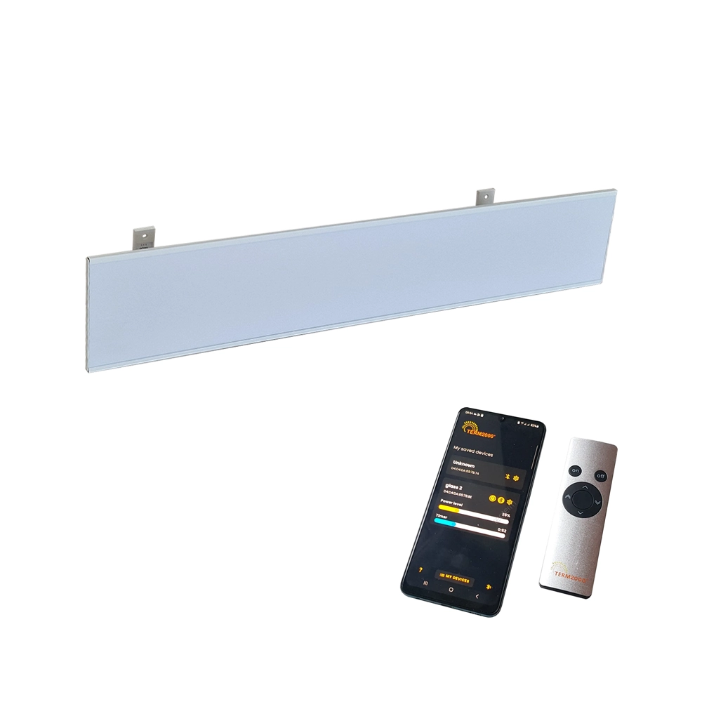 TERM2000 IRGLASS BT, infracrvena grijalica, Bluetooth, bijela, 2200W, IP65