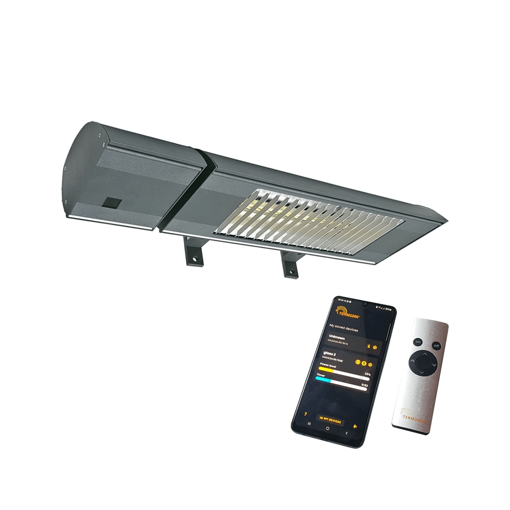 TERM2000 PRESTIGE BT, infracrvena grijalica, Bluetooth, IP65/IP67