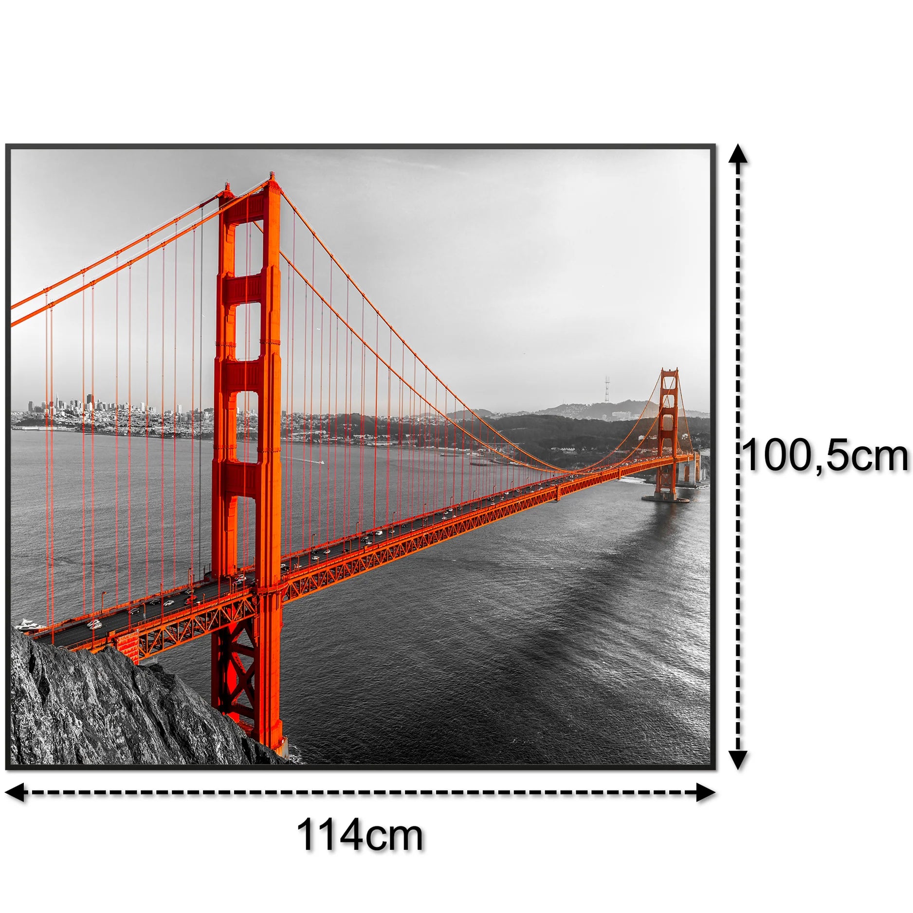 SLIKA IC panel (MOTIV 041: Golden Gate most)