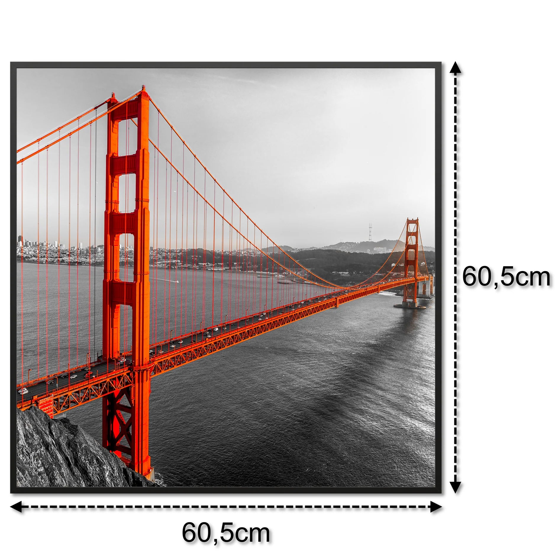 SLIKA IC panel (MOTIV 041: Golden Gate most)