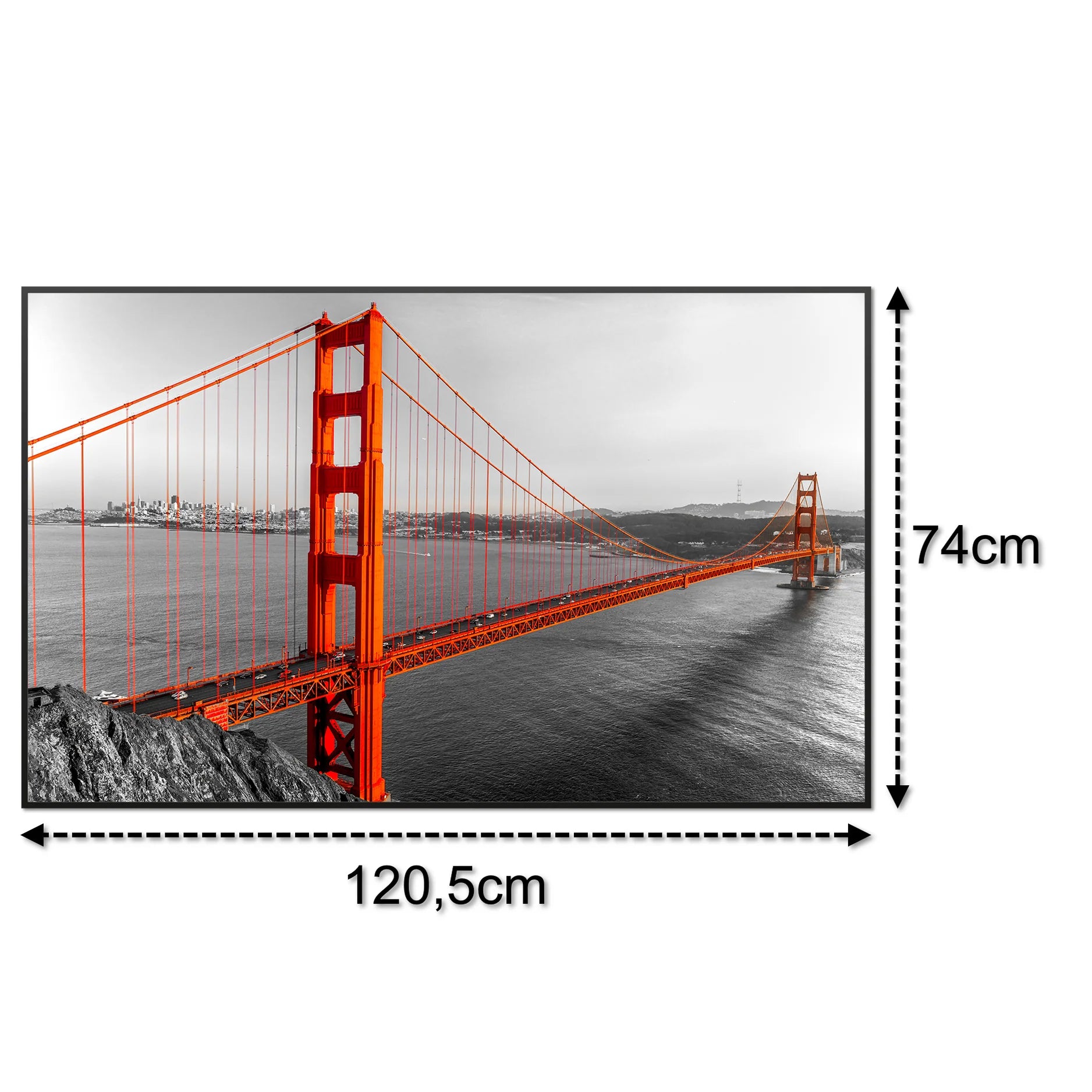 SLIKA IC panel (MOTIV 041: Golden Gate most)