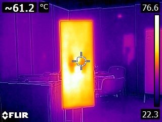 ERS panel -infrared foto-površina zagrijavanja