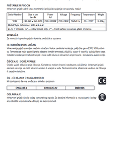 HEATNESS IC panel - FEIN KERAMIKA - M - 400W