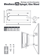 Učitajte sliku u preglednik galerije, HEATNESS IC panel - FEIN OGLEDALO - XL - 800W
