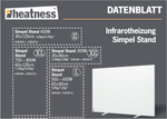 Učitajte sliku u preglednik galerije, HEATNESS IC panel - SIMPEL Mobil STALAK - M - 400W
