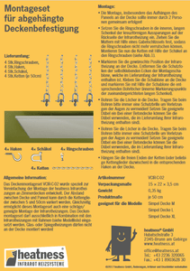 HEATNESS IC panel - SIMPEL Pro STROP - M - 350W