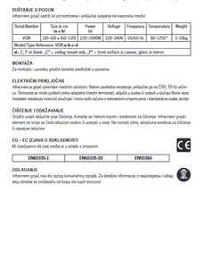 HEATNESS IC panel - SIMPEL Pro ZID - M - 400W