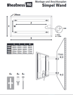 Učitajte sliku u preglednik galerije, HEATNESS IC panel - SIMPEL Pro ZID - M - 400W
