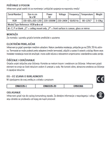 HEATNESS IC panel - SIMPEL Pro ZID - XS -300W